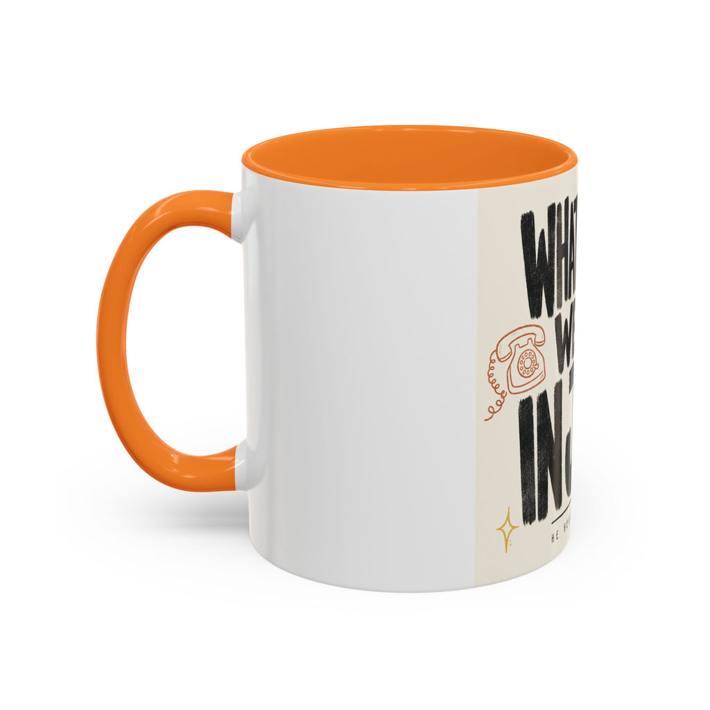 What a Friend We Have in Jesus Mug — Inspirational Christian Coffee Cup (11oz/15oz)