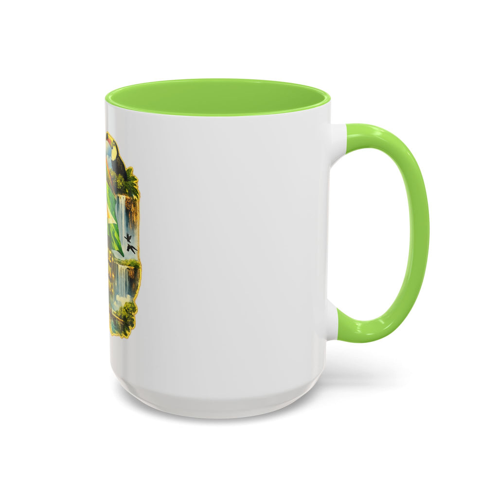 Coffee Mug souvenir that represents Guyana – "One People, One Nation, One Destiny" 11oz/15oz