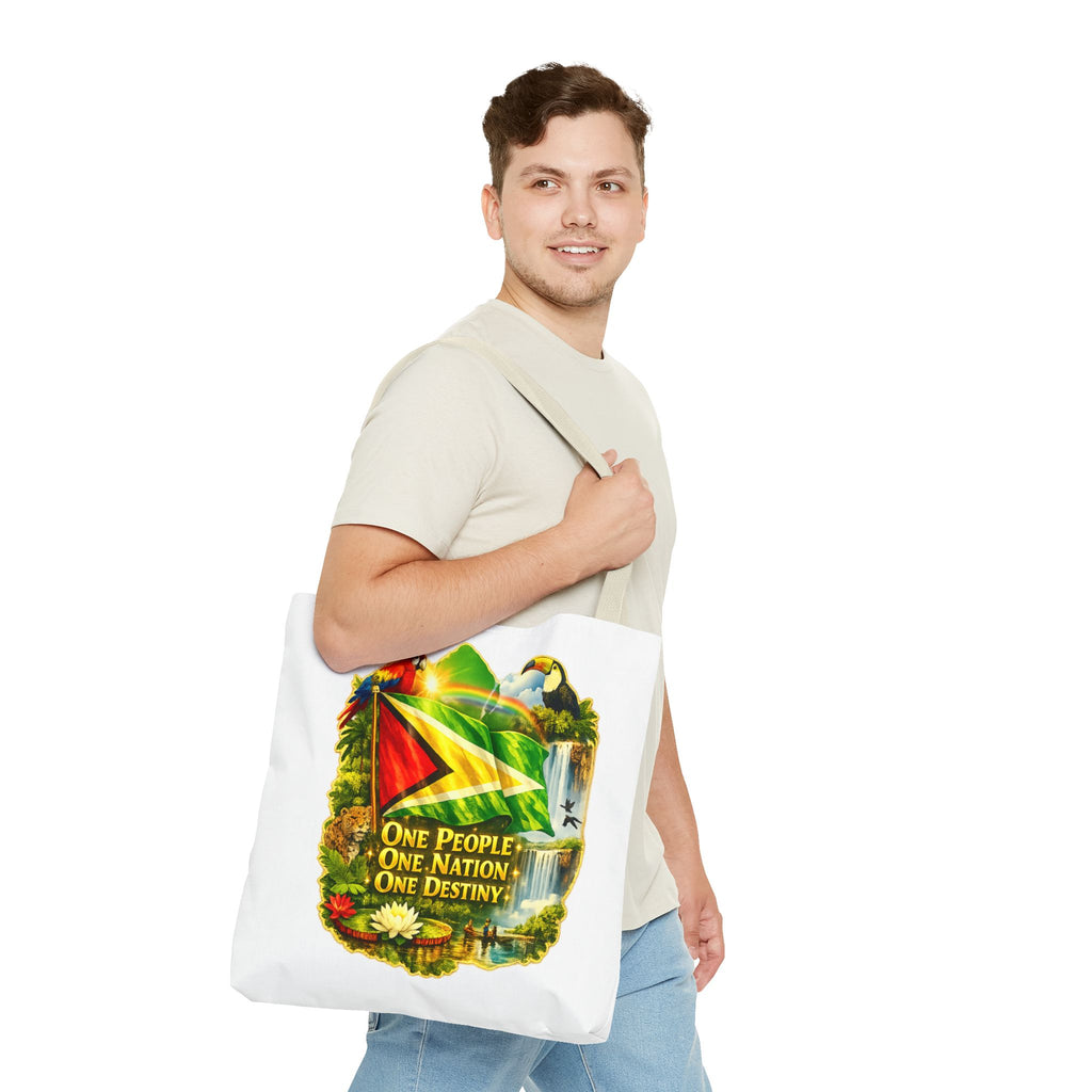 Tote Bag – "One People, One Nation, One Destiny" Eco Tote