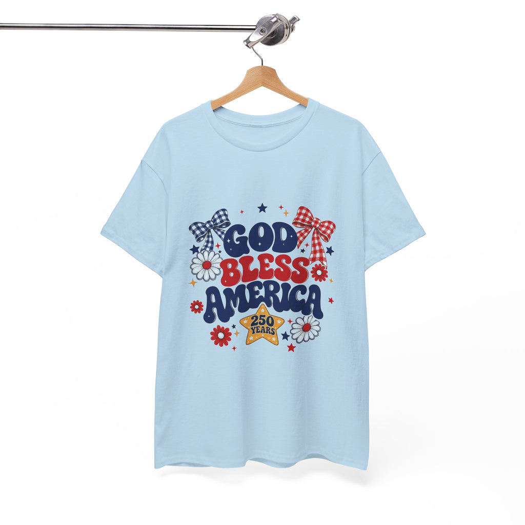 God Bless America Tee — Patriotic 4th of July USA Shirt