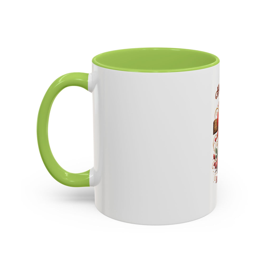 Hot Chocolate & Jesus Mug — "Both Warm the Soul" Accent Coffee Mug
