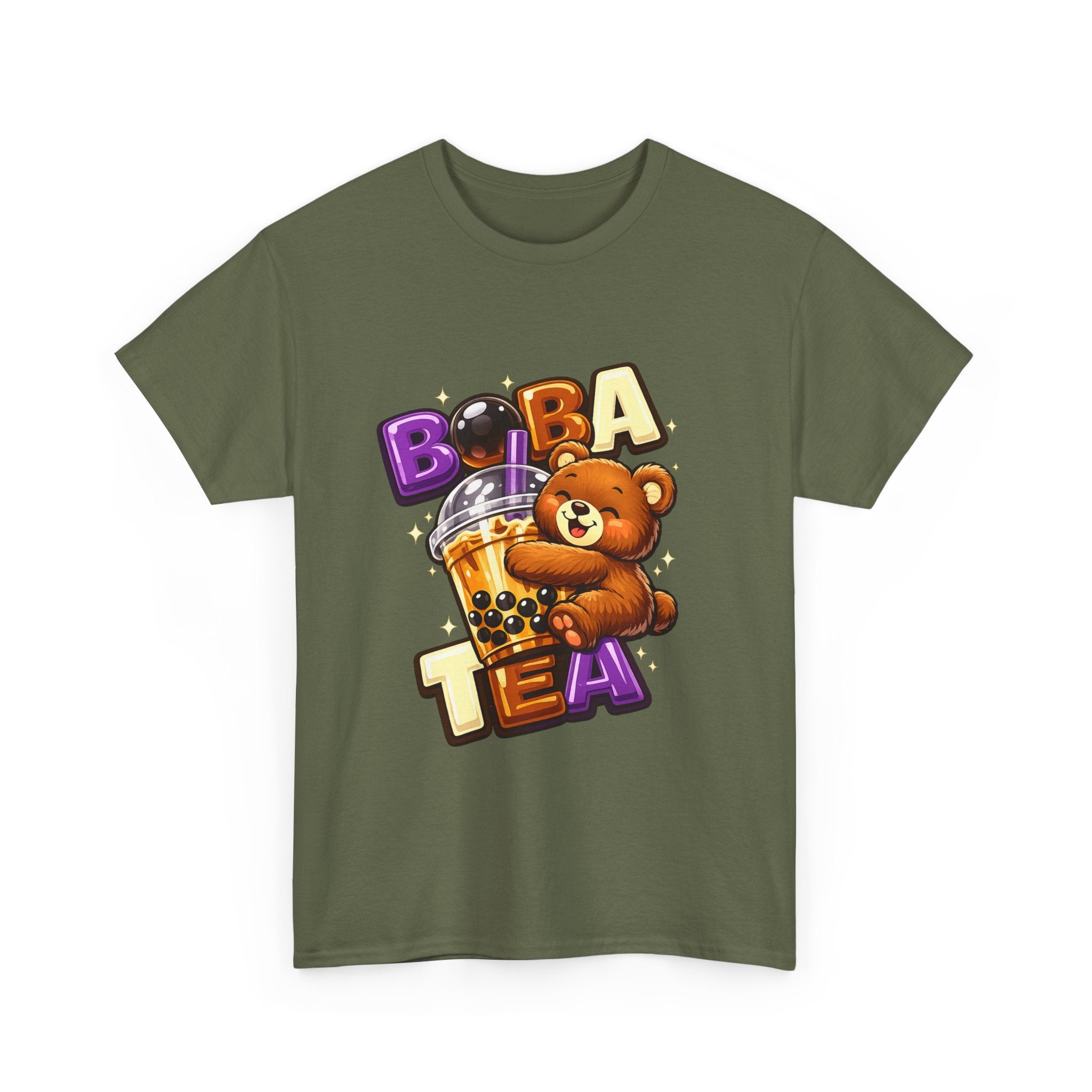 Boba Tea Bear T-Shirt – Cute Bubble Tea Graphic Tee