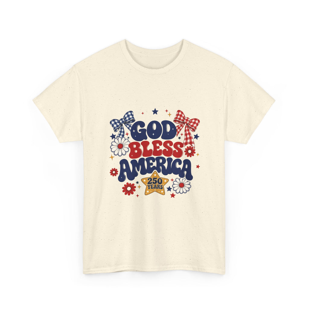 God Bless America Tee — Patriotic 4th of July USA Shirt