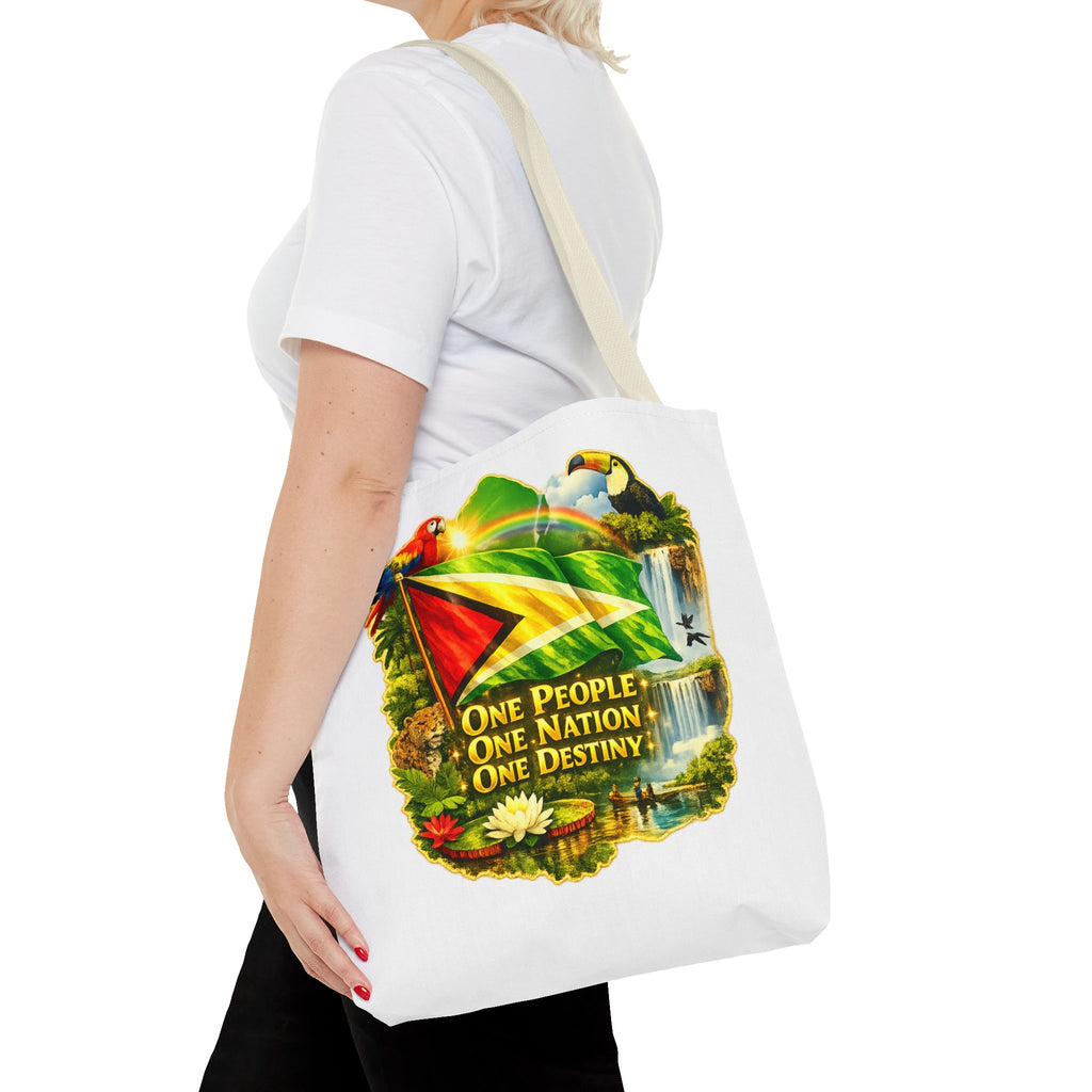 Tote Bag – "One People, One Nation, One Destiny" Eco Tote
