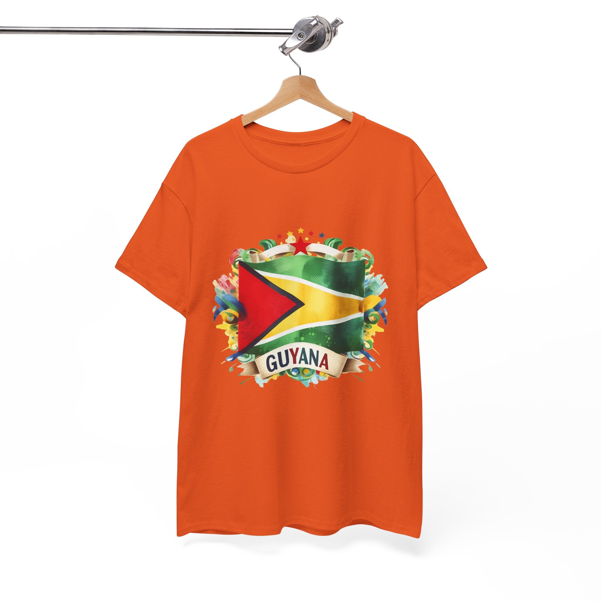 Guyana Day t-shirts  - GuyanaFlag T-Shirt - Vibrant Guyanese Pride Tee