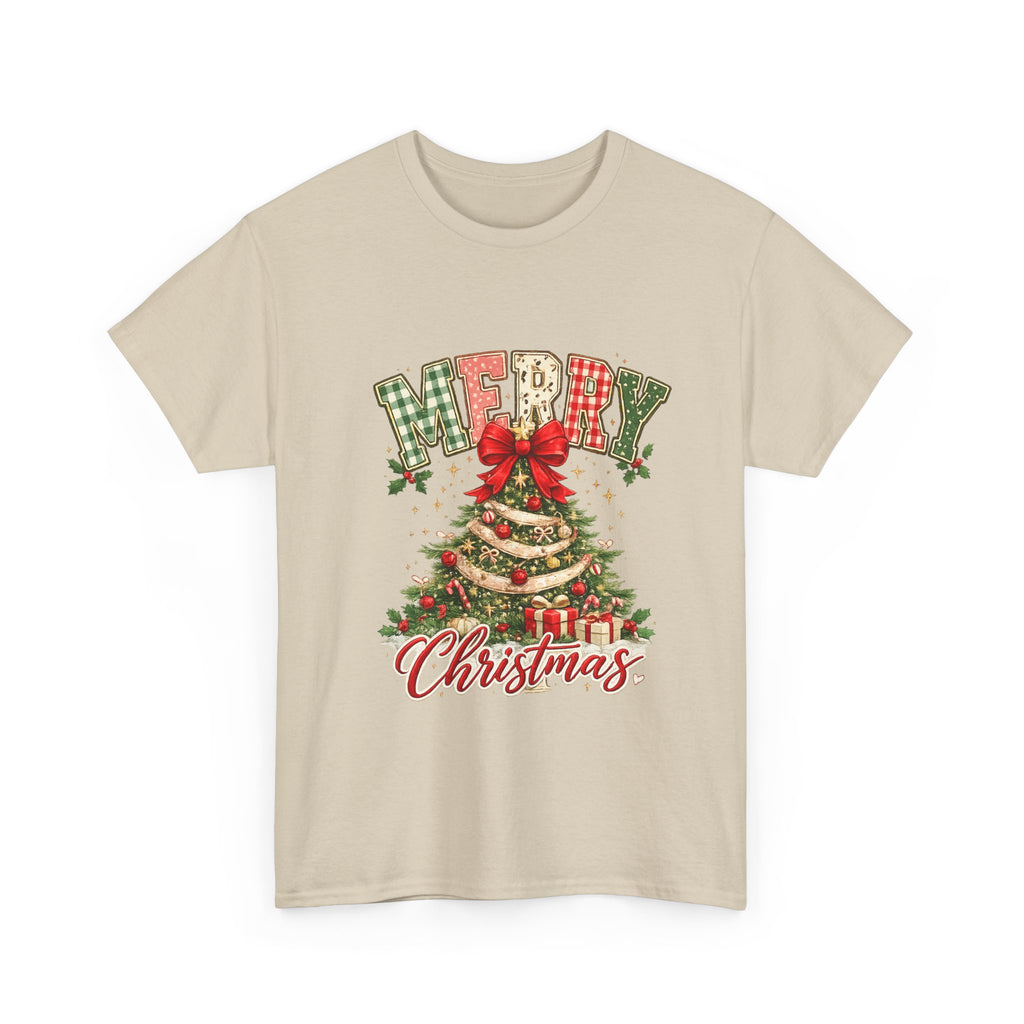 "Merry Christmas" T-Shirts Christmas tree tee