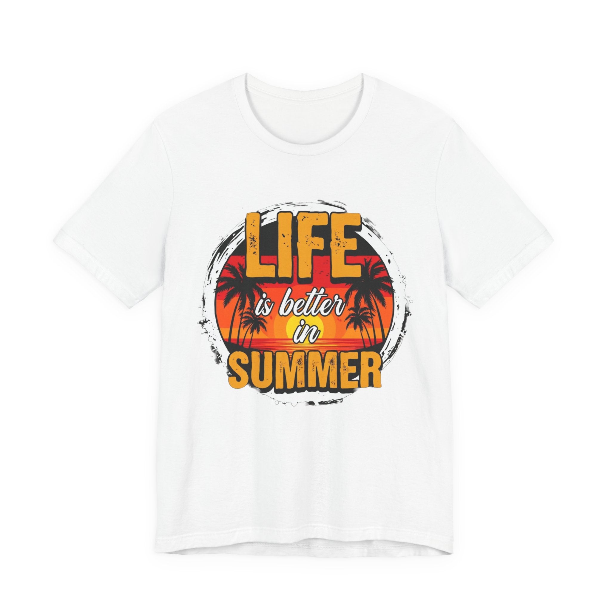 Summer Vibes Tee — "Life Is Better In Summer" Sunset Beach T‑Shirt