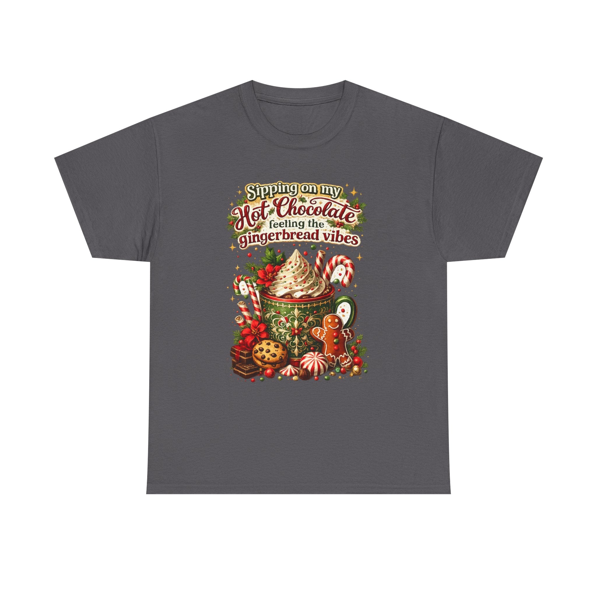 Hot Chocolate & Gingerbread Holiday T-Shirt