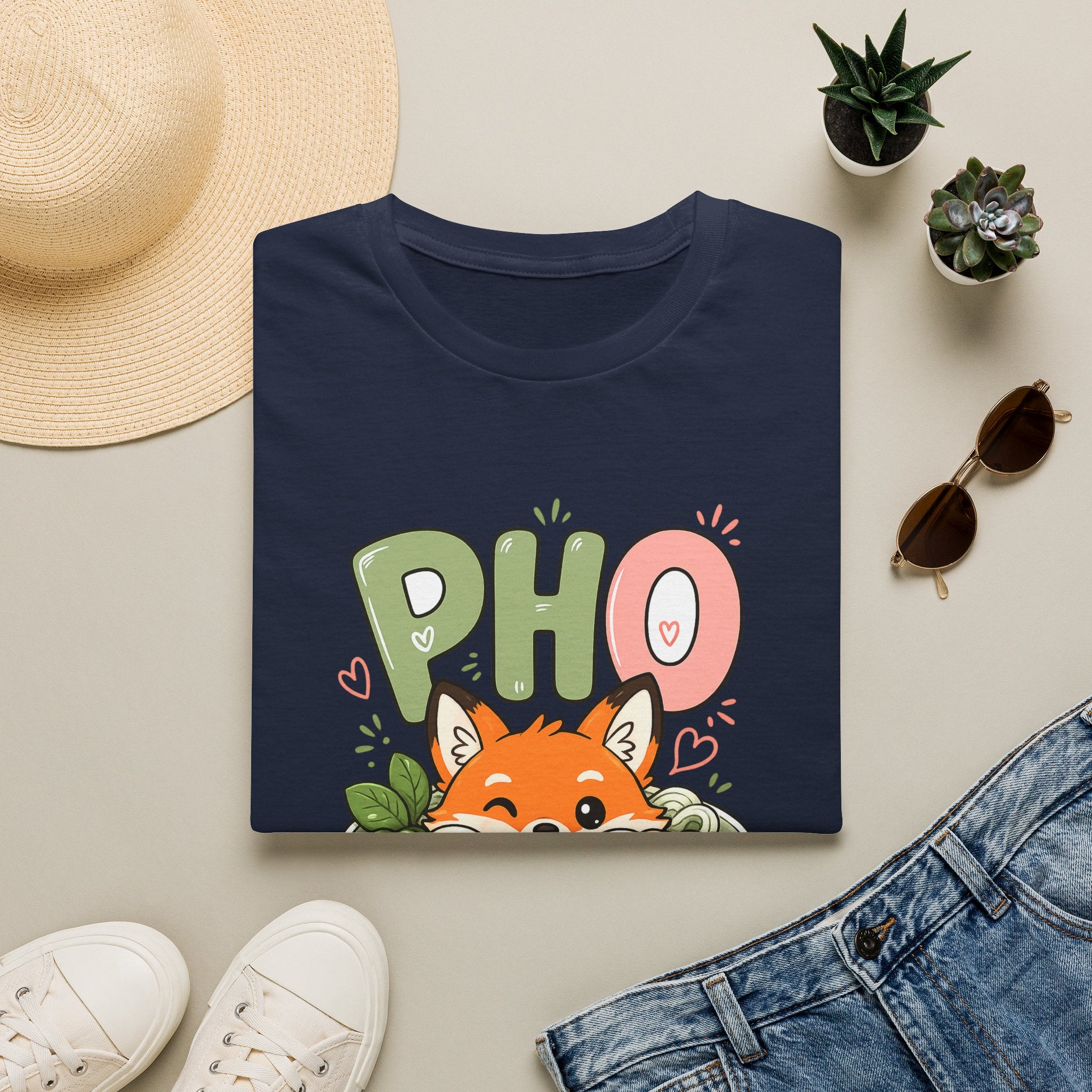 Pho T-Shirt — Cute Ramen Bowl Graphic Tee for Foodies