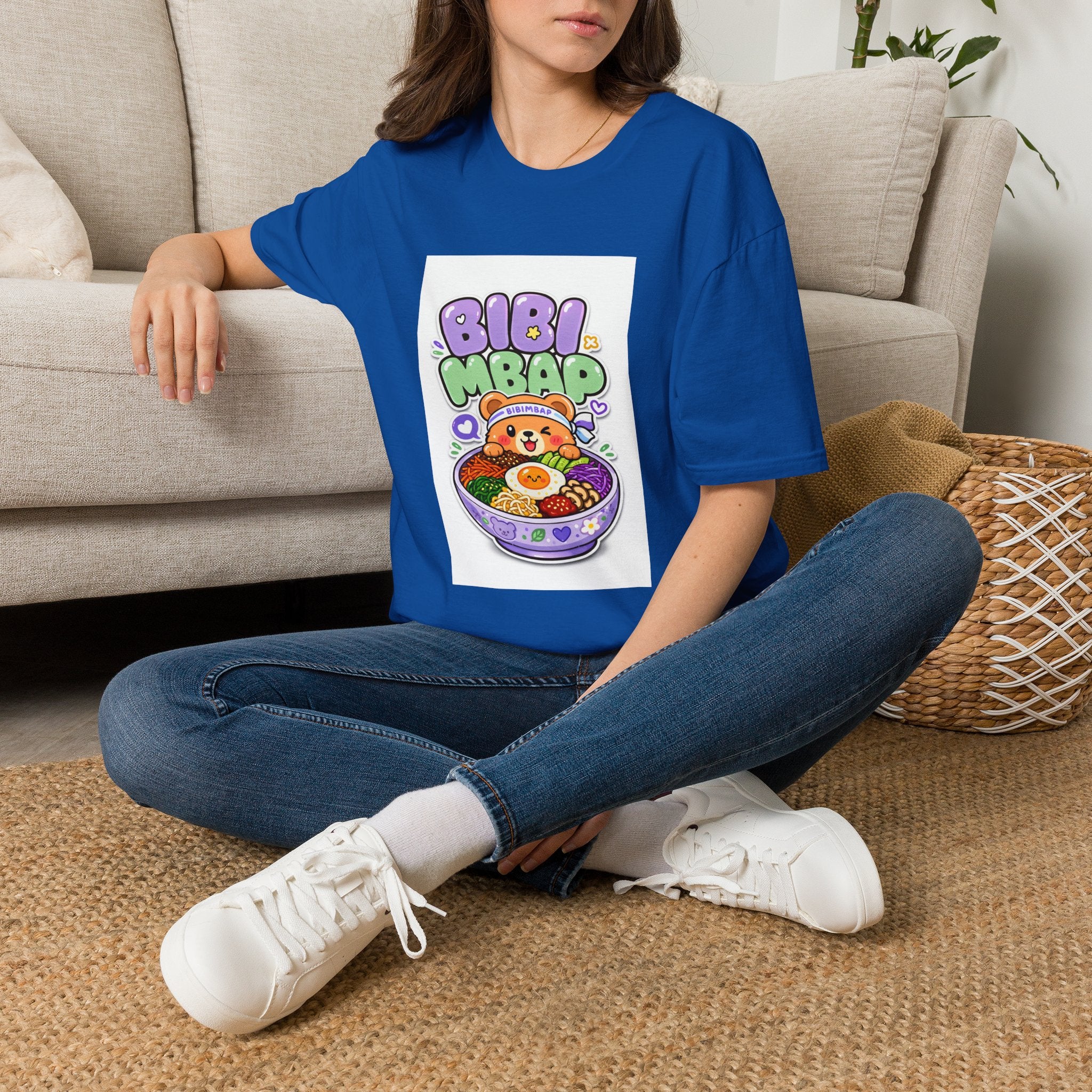 Bibi Mbap Cute Ramen T-Shirt — Kawaii Bowl Graphic Tee