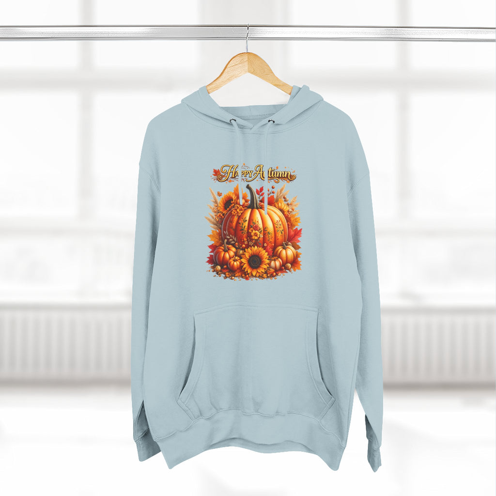 Autumn  - Fall Pumpkin Hoodie - Harvest Sunflower Fall Sweatshirt