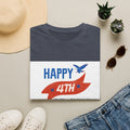 Happy 4th of July Eagle T-Shirt | Patriotic Fireworks Tee