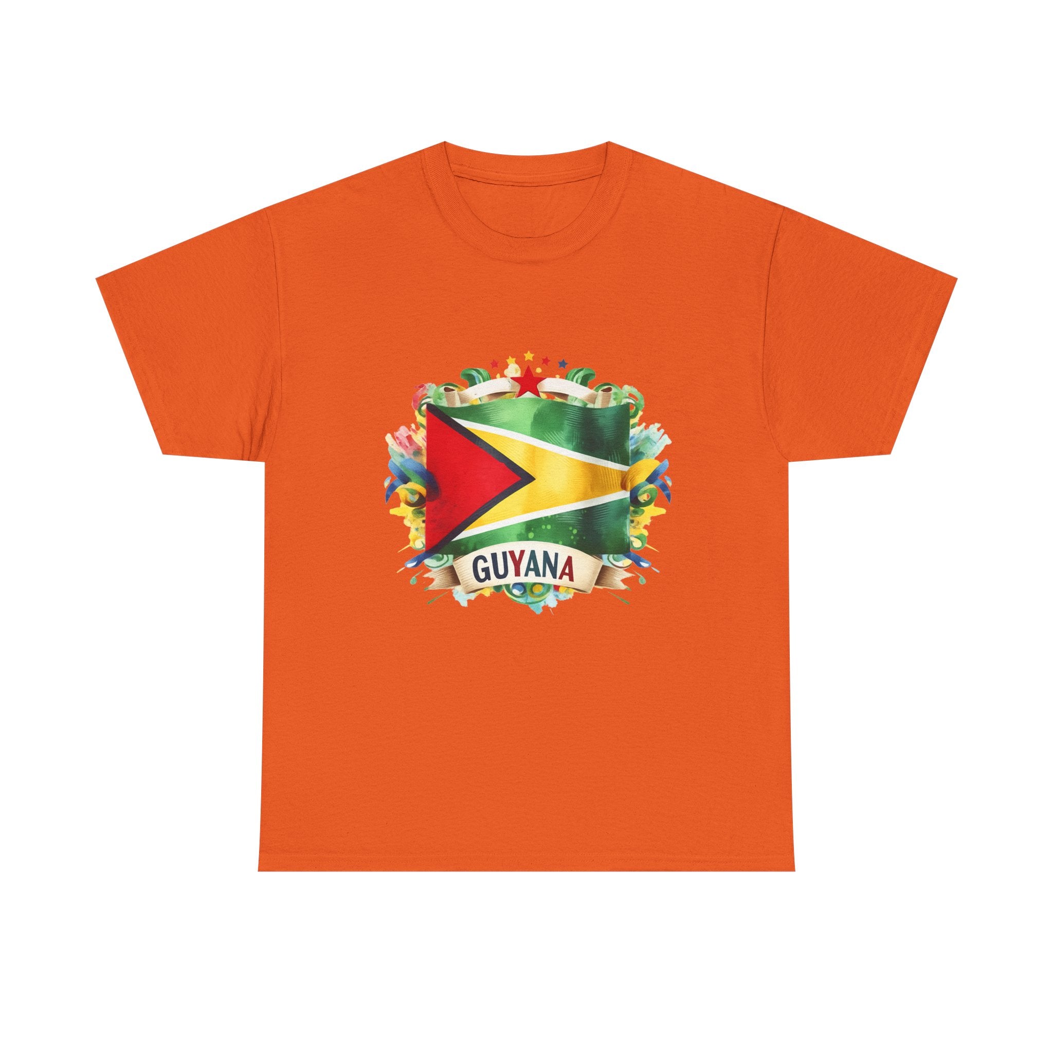 Guyana Day t-shirts  - GuyanaFlag T-Shirt - Vibrant Guyanese Pride Tee