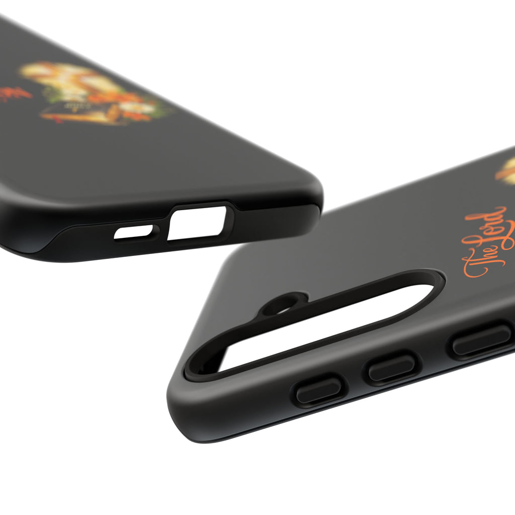 Christian Phone Case — "The Lord Is My Light and My Salvation" Bible Verse Design