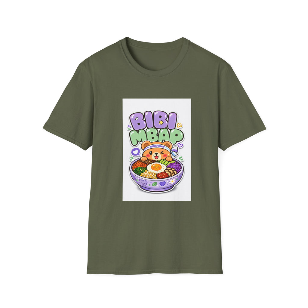 Bibi Mbap Cute Ramen T-Shirt — Kawaii Bowl Graphic Tee