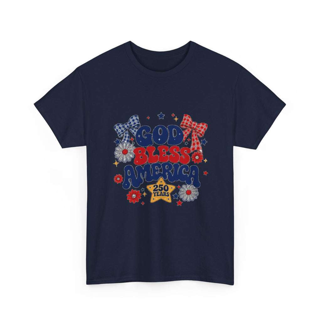 God Bless America Tee — Patriotic 4th of July USA Shirt