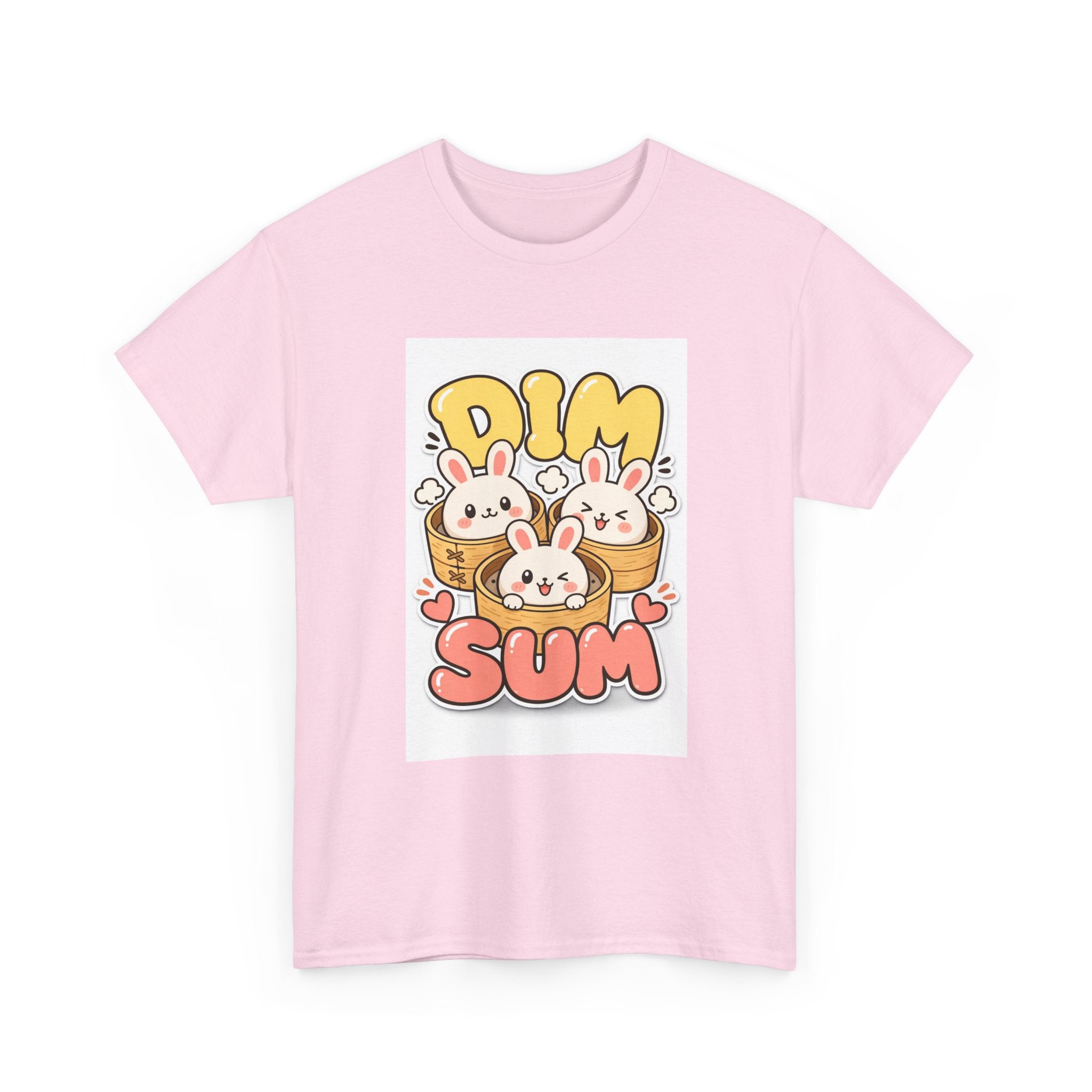 Dim Sum Bunny Tee — Cute Kawaii Dumpling Graphic T-Shirt