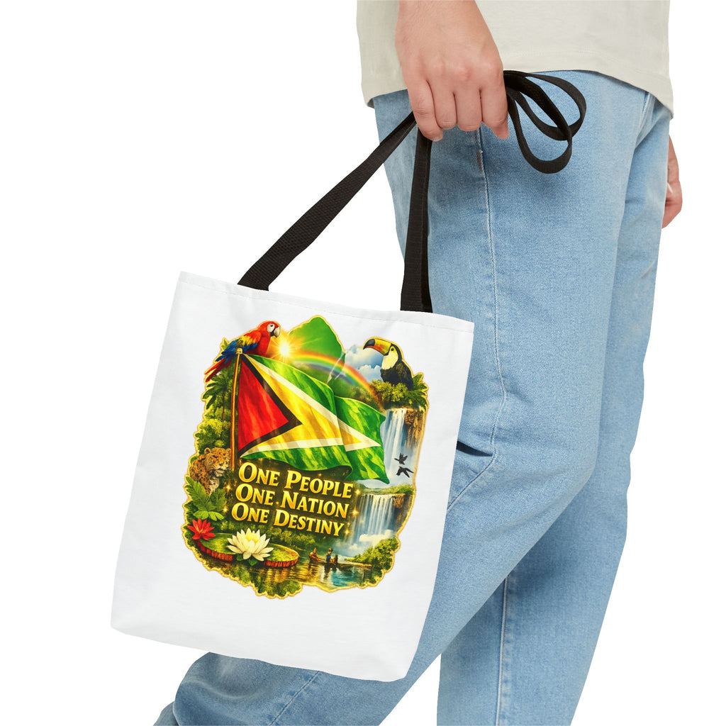Tote Bag – "One People, One Nation, One Destiny" Eco Tote