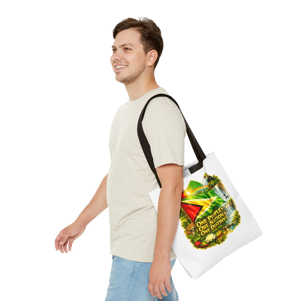 Tote Bag – "One People, One Nation, One Destiny" Eco Tote