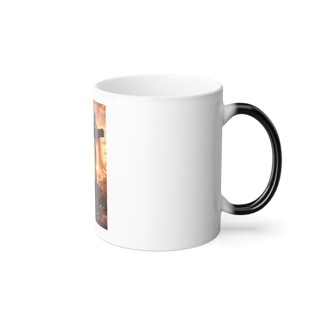 Color-Changing Mug — "I Can Do All Things Through Christ" Inspirational Scripture 11oz