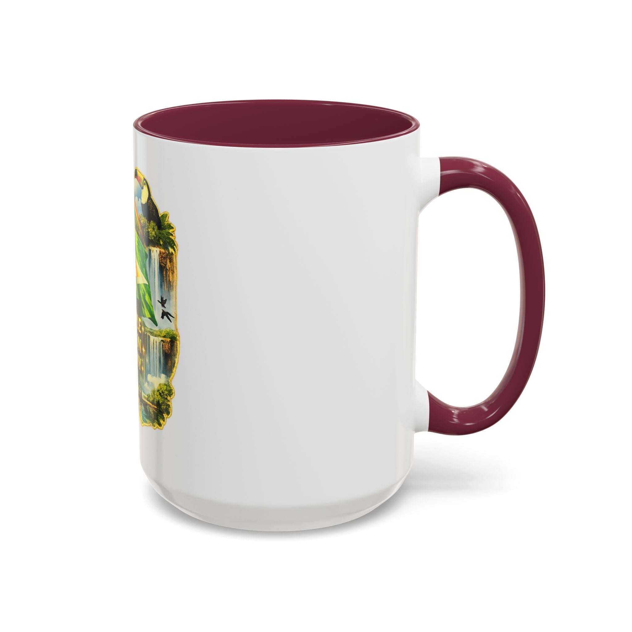 Coffee Mug souvenir that represents Guyana – "One People, One Nation, One Destiny" 11oz/15oz