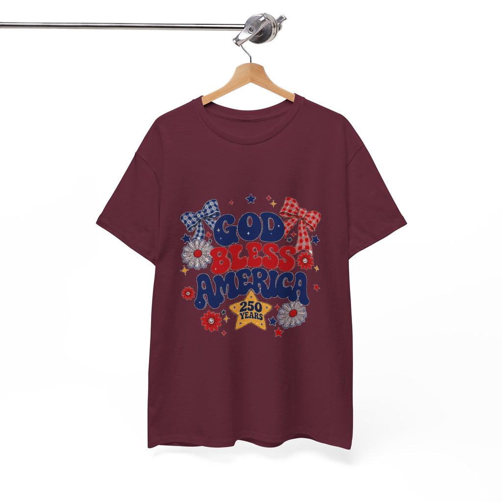 God Bless America Tee — Patriotic 4th of July USA Shirt