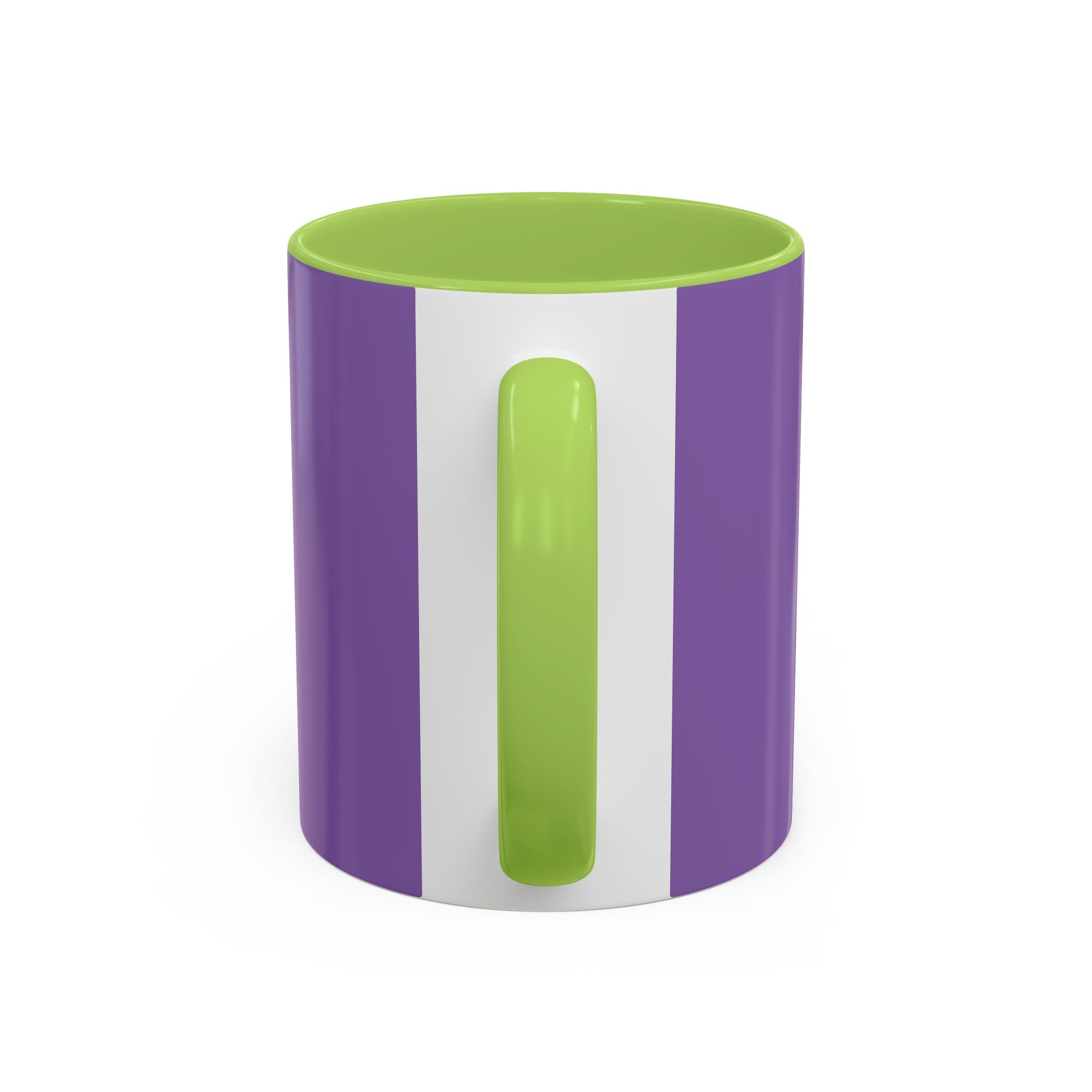Coffee Mug — Floral Psalm Accent Mug (11/15 oz)