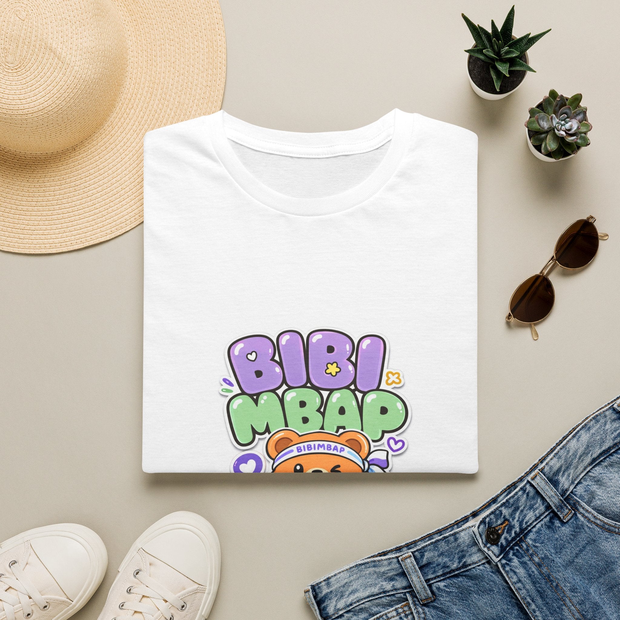 Bibi Mbap Cute Ramen T-Shirt — Kawaii Bowl Graphic Tee