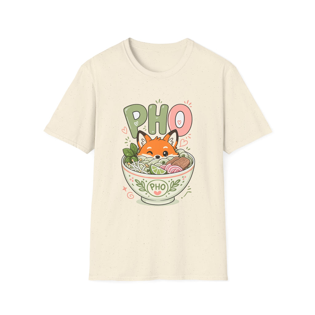 Pho T-Shirt — Cute Ramen Bowl Graphic Tee for Foodies