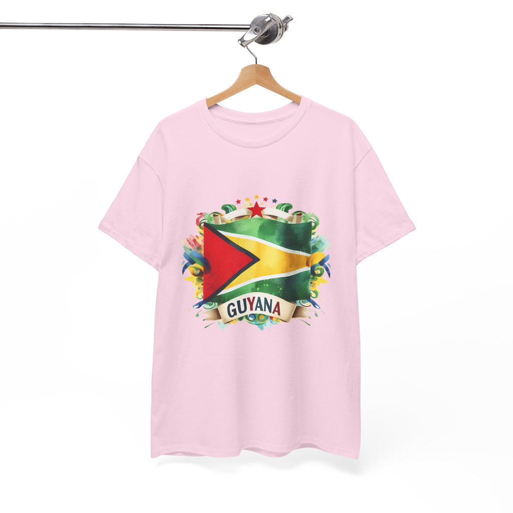 Guyana Day t-shirts  - GuyanaFlag T-Shirt - Vibrant Guyanese Pride Tee