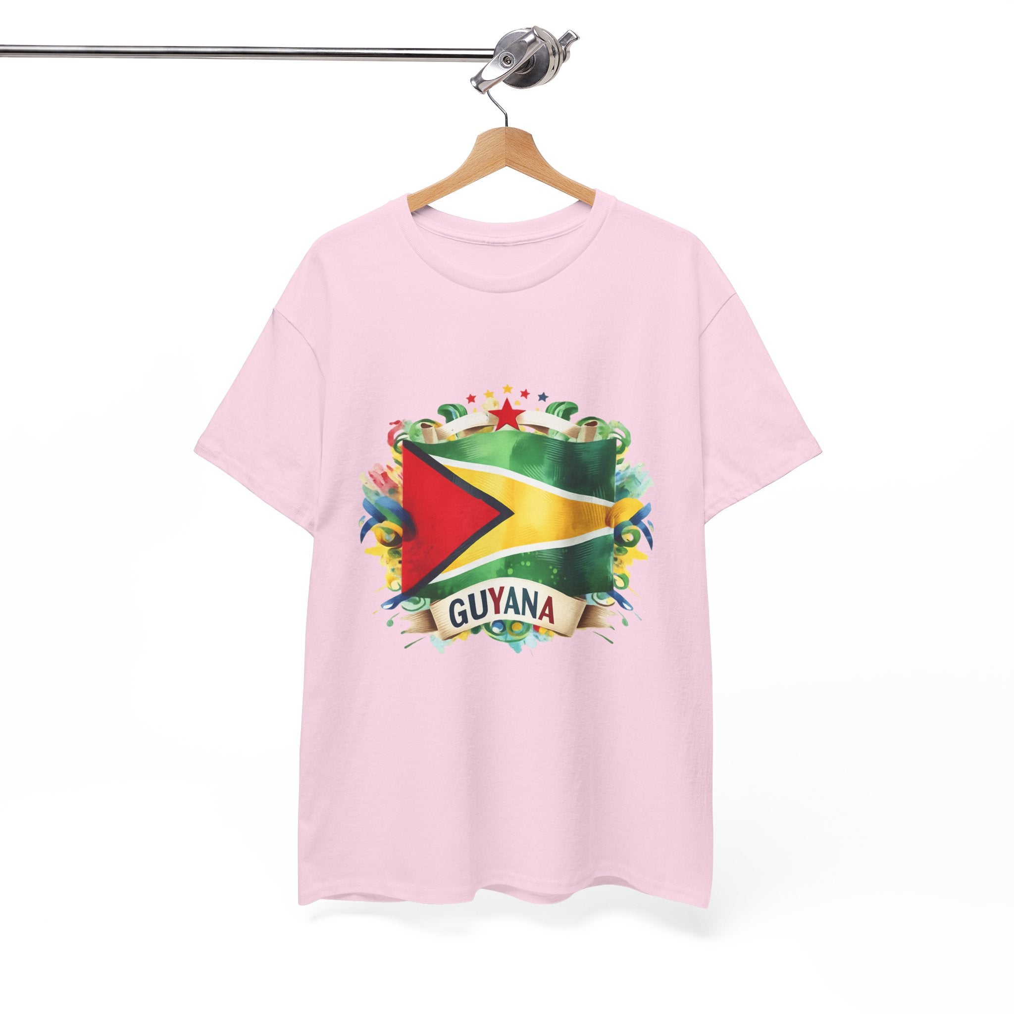 Guyana Day t-shirts  - GuyanaFlag T-Shirt - Vibrant Guyanese Pride Tee