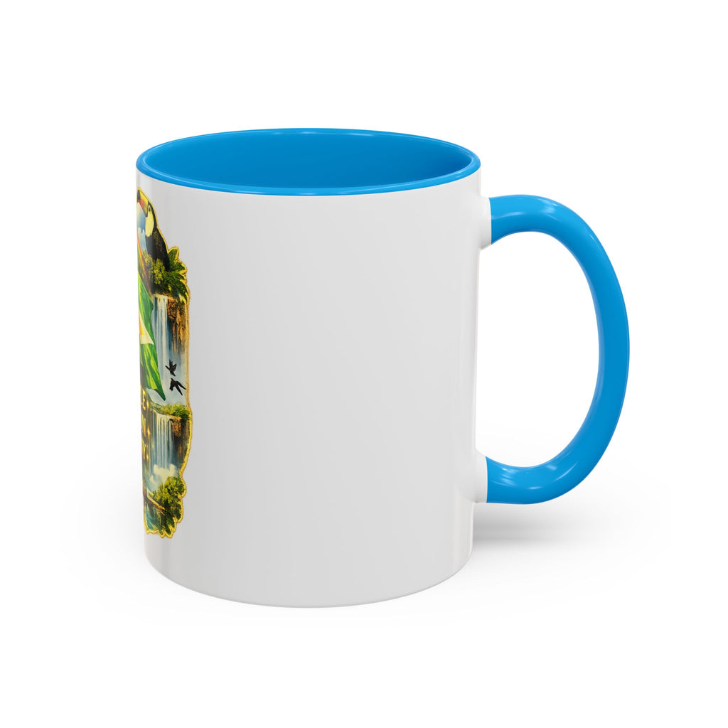 Coffee Mug souvenir that represents Guyana – "One People, One Nation, One Destiny" 11oz/15oz