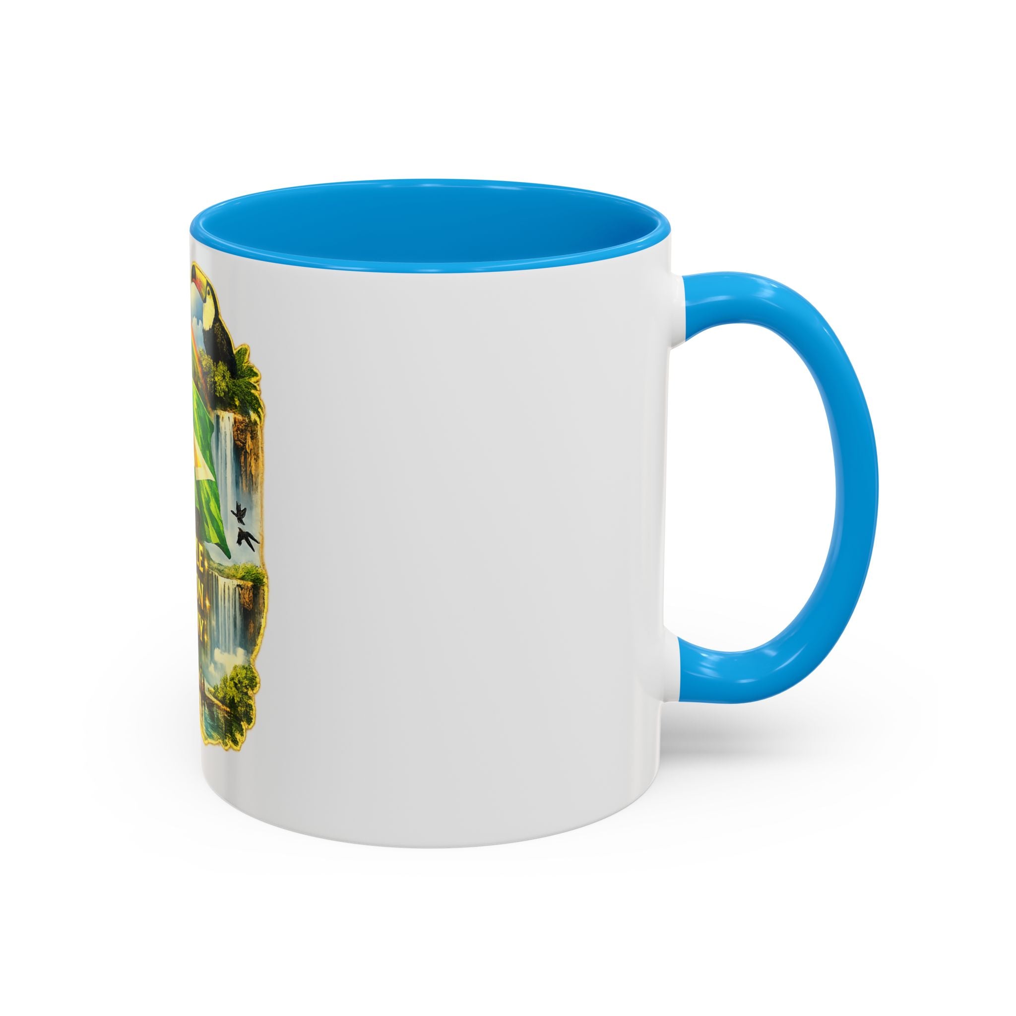 Coffee Mug souvenir that represents Guyana – "One People, One Nation, One Destiny" 11oz/15oz