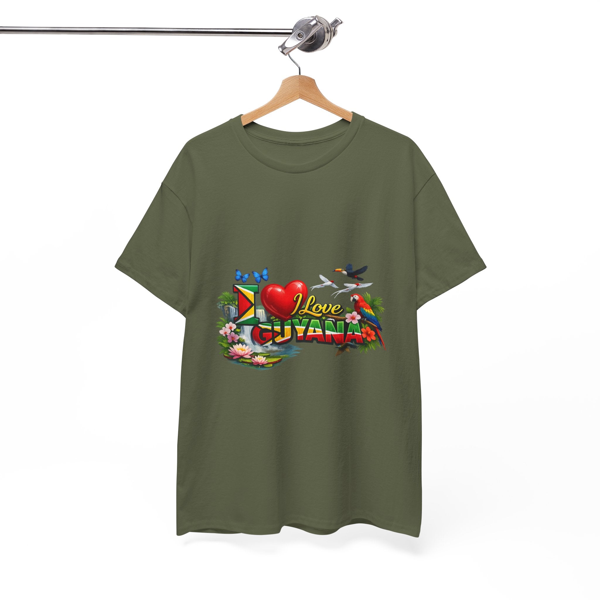 I Love Guyana Graphic Tee Unisex