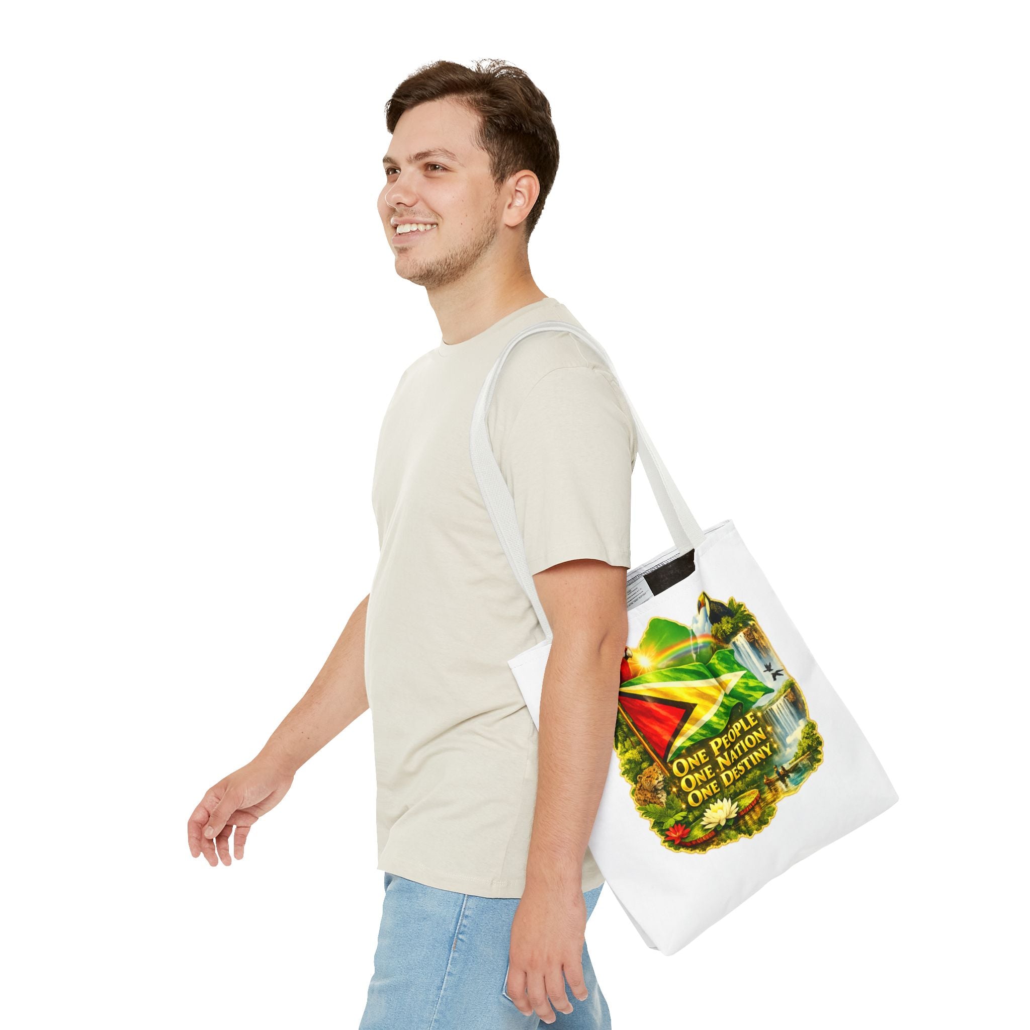 Tote Bag – "One People, One Nation, One Destiny" Eco Tote