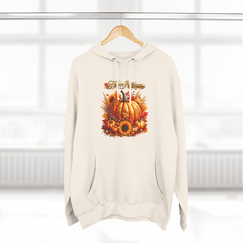 Autumn  - Fall Pumpkin Hoodie - Harvest Sunflower Fall Sweatshirt