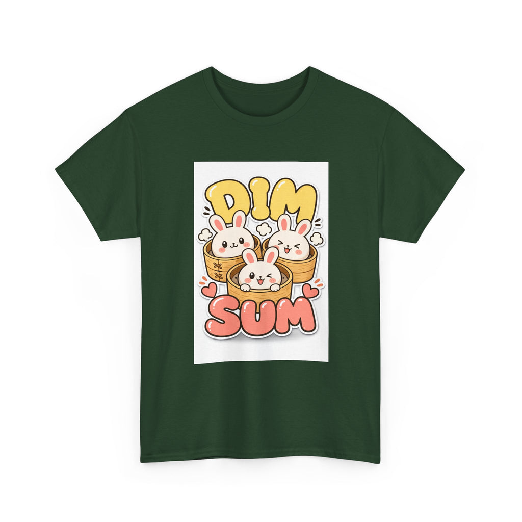 Dim Sum Bunny Tee — Cute Kawaii Dumpling Graphic T-Shirt