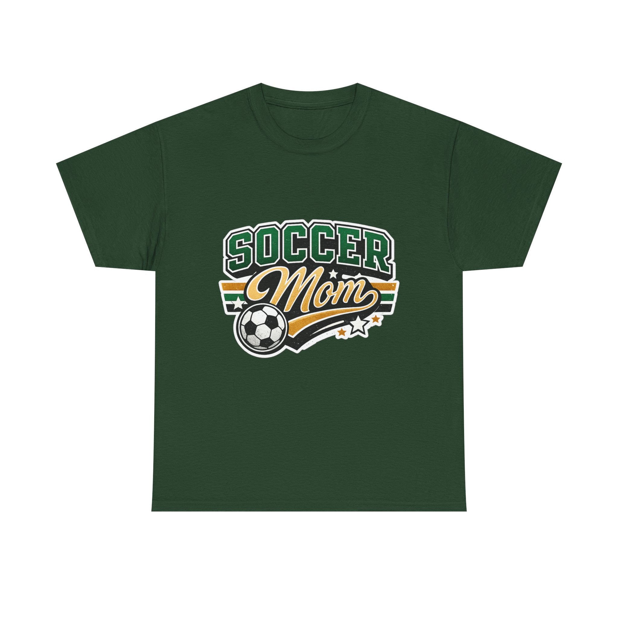 Soccer Mom T-Shirt — Retro Soccer Ball Graphic Tee for Moms, Team Support & Game Day