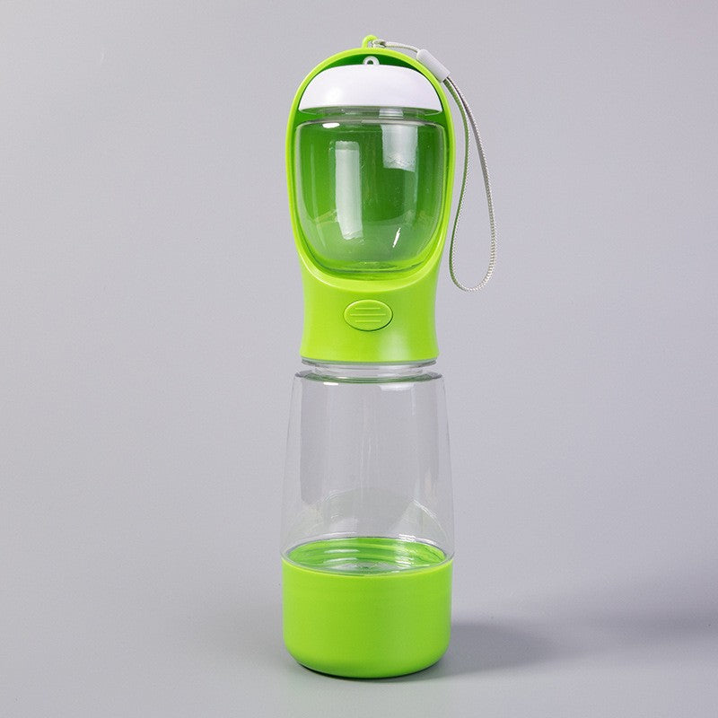 Dog outdoor water cup, 3-in-1 food and water bowl