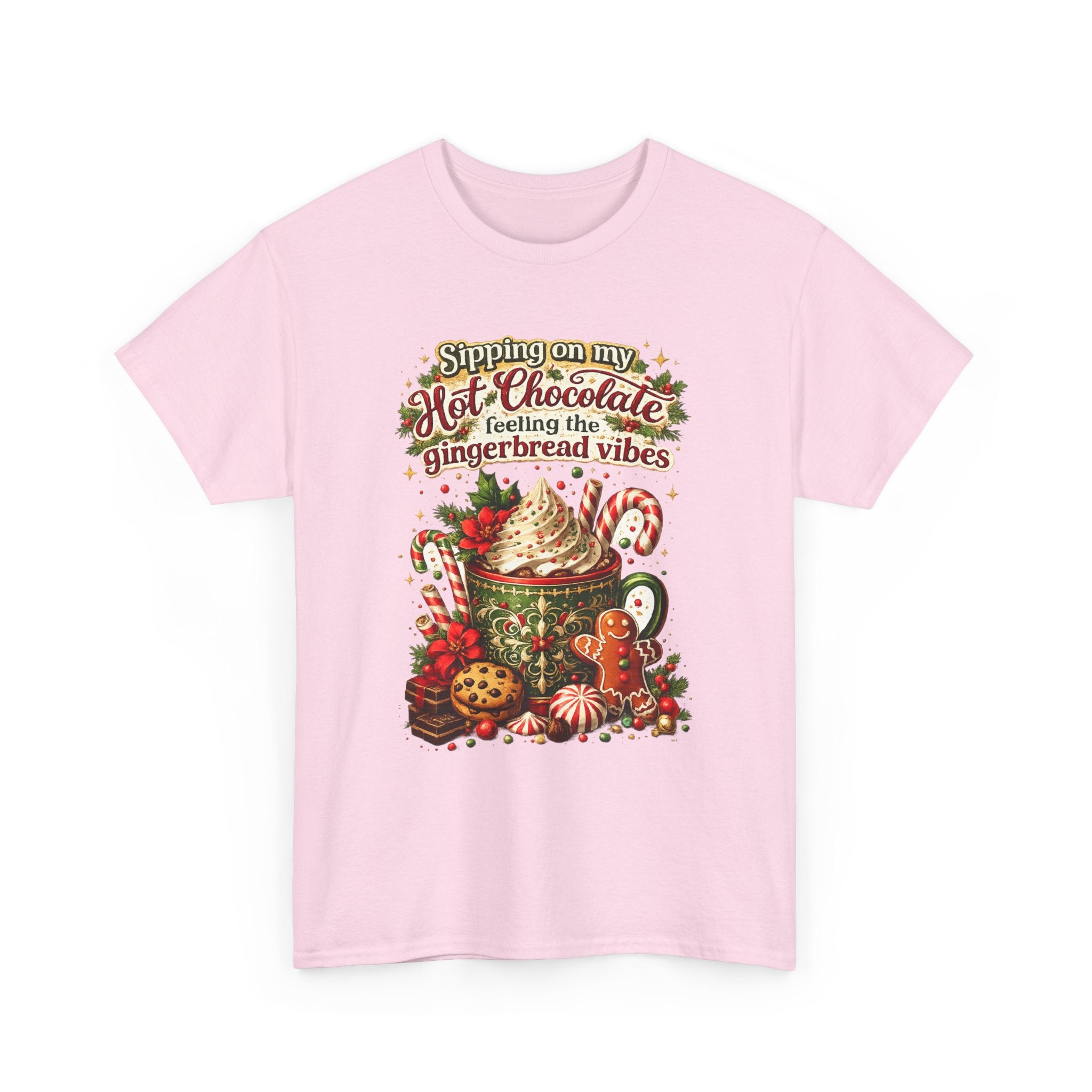 Hot Chocolate & Gingerbread Holiday T-Shirt