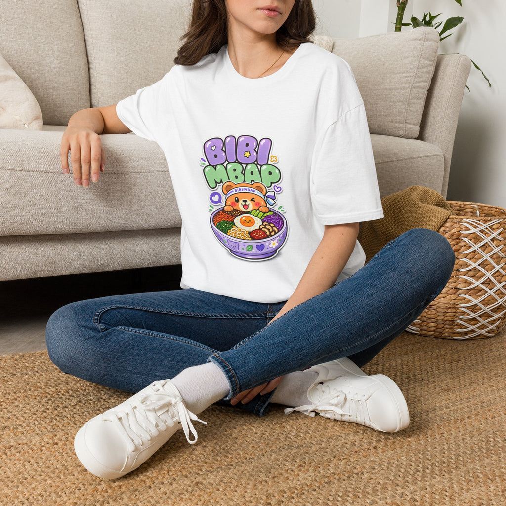 Bibi Mbap Cute Ramen T-Shirt — Kawaii Bowl Graphic Tee