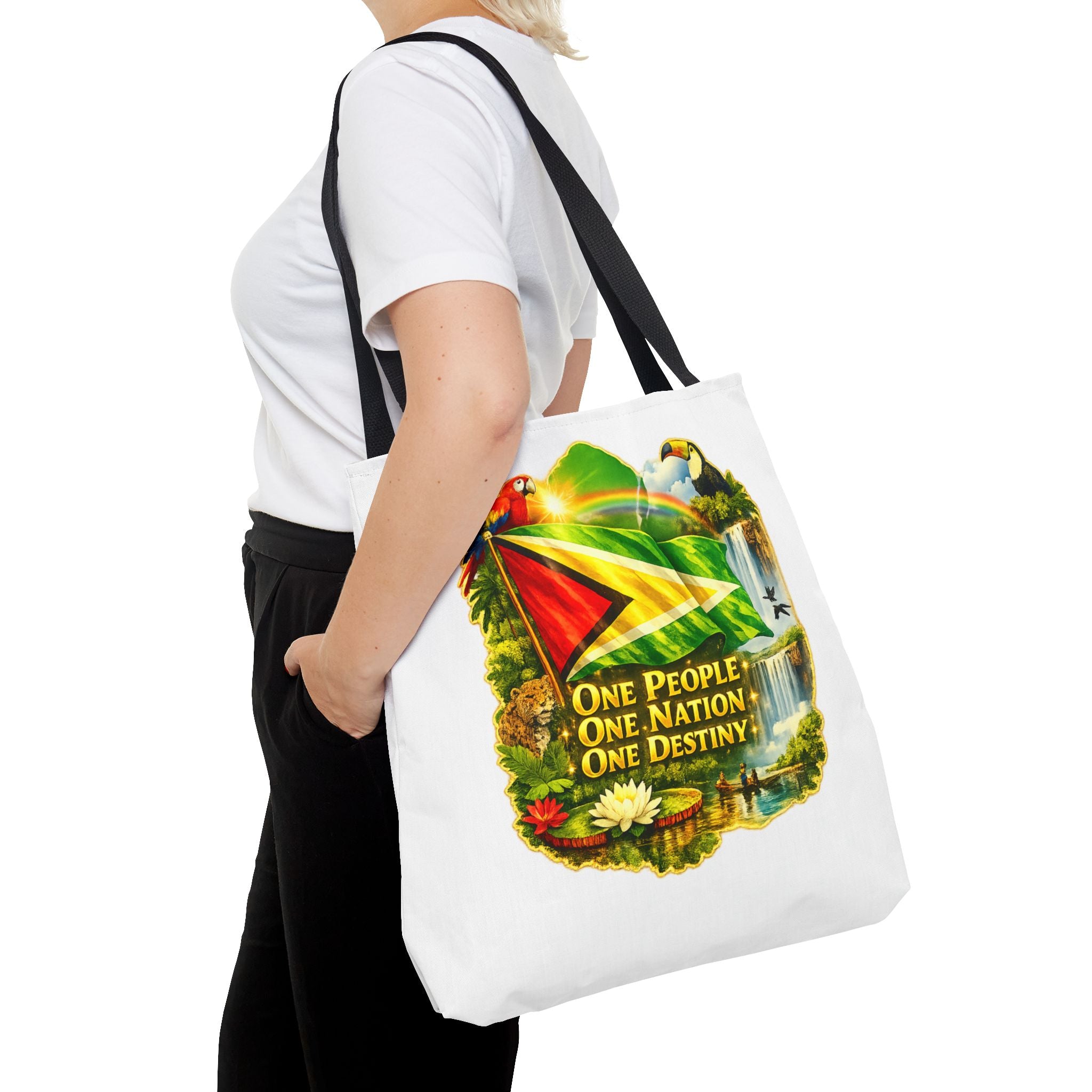 Tote Bag – "One People, One Nation, One Destiny" Eco Tote