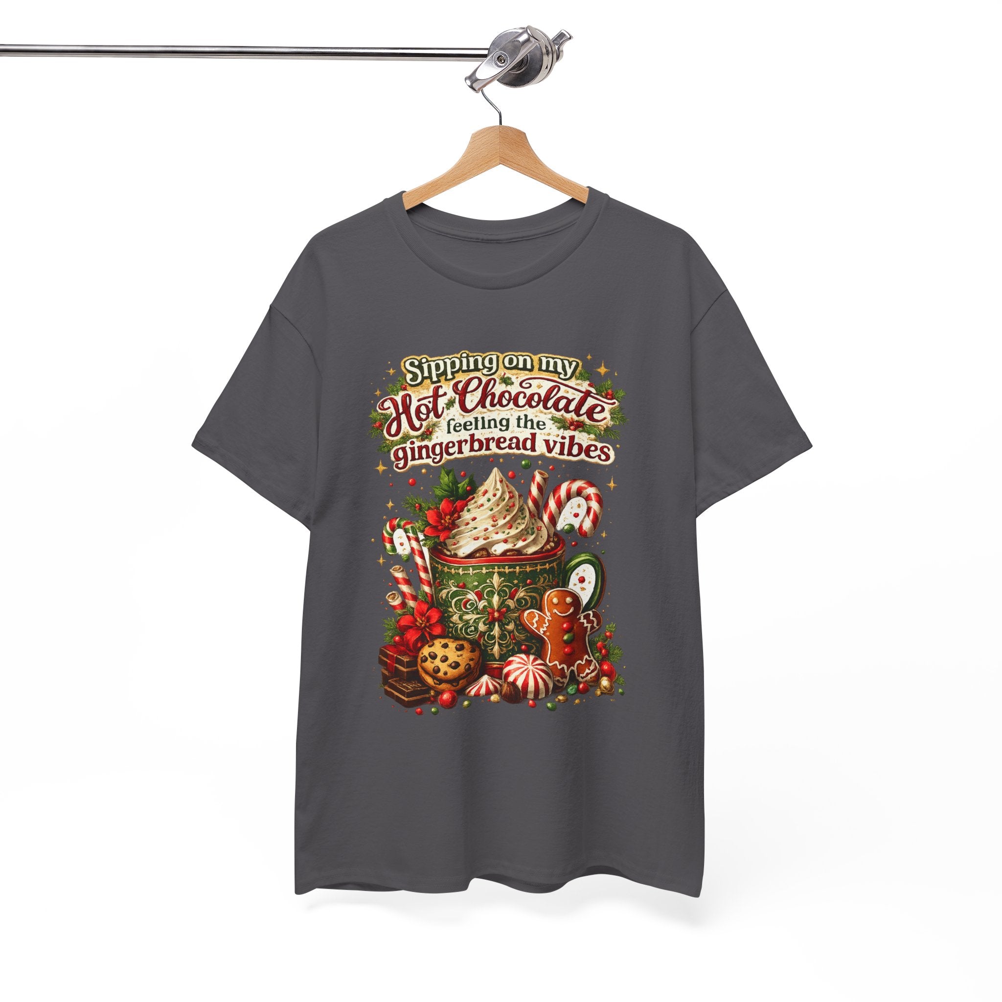 Hot Chocolate & Gingerbread Holiday T-Shirt