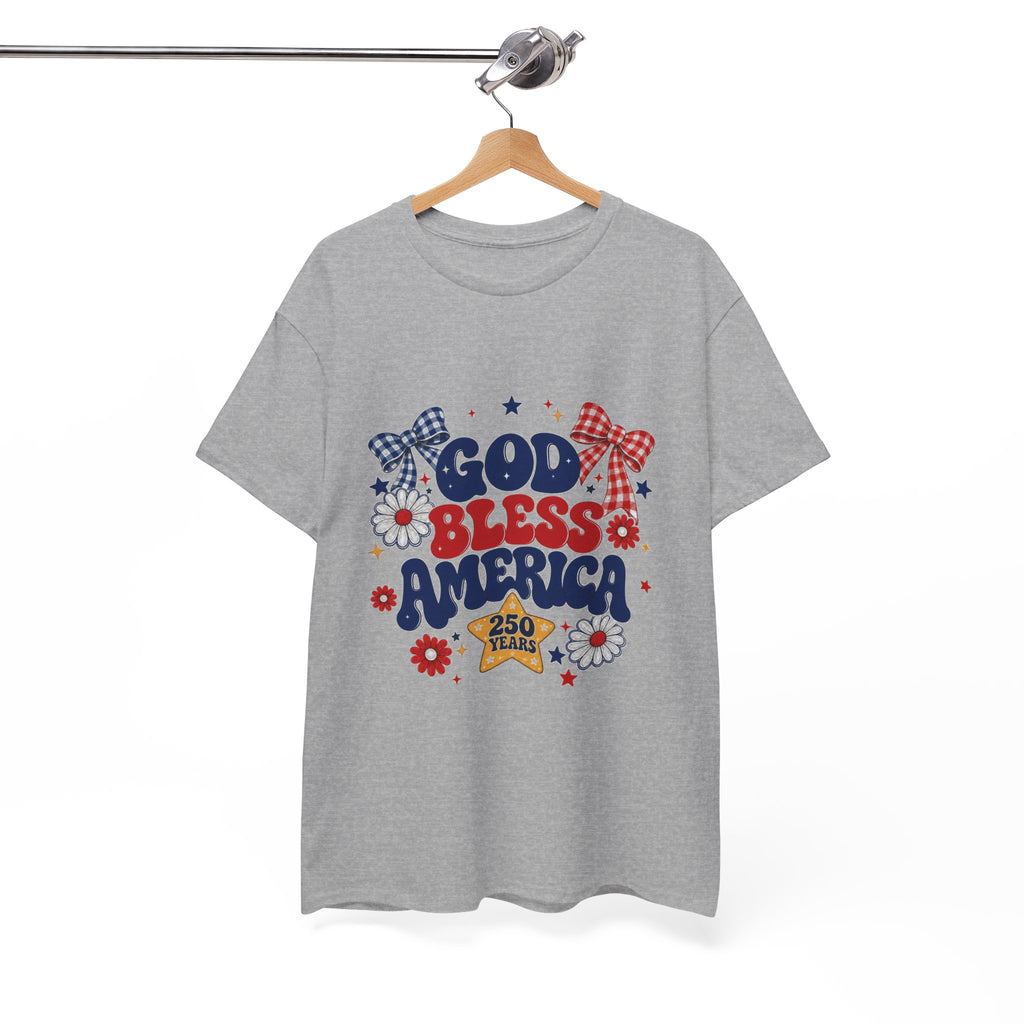 God Bless America Tee — Patriotic 4th of July USA Shirt