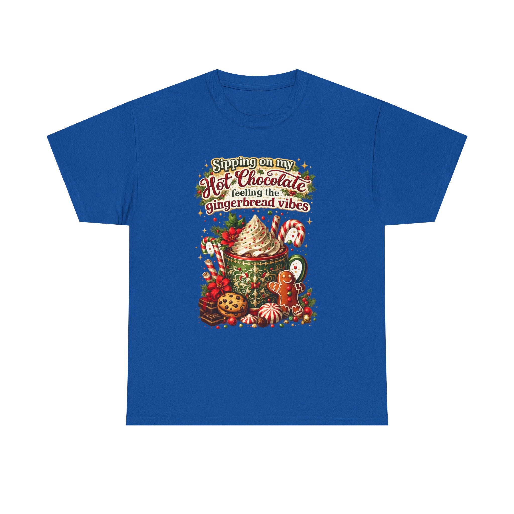 Hot Chocolate & Gingerbread Holiday T-Shirt
