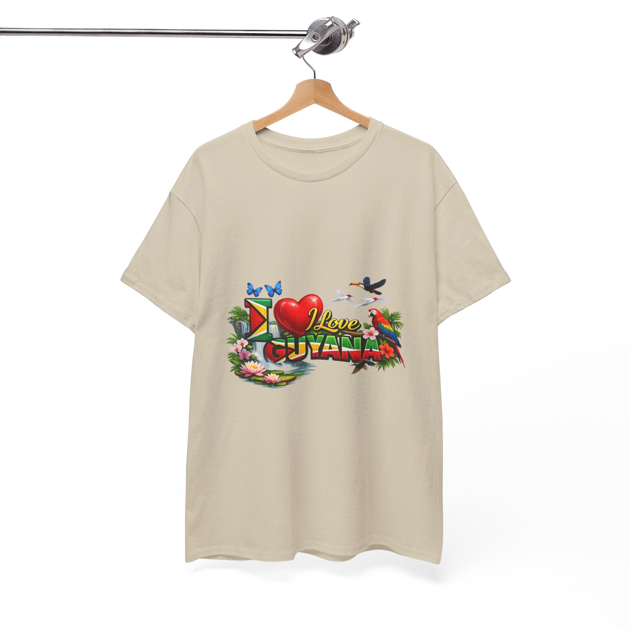I Love Guyana Graphic Tee Unisex