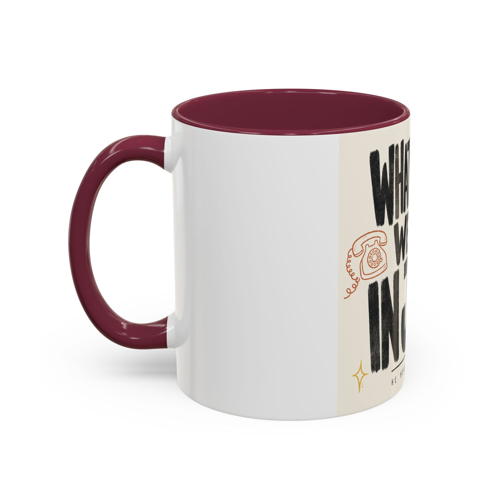 What a Friend We Have in Jesus Mug — Inspirational Christian Coffee Cup (11oz/15oz)