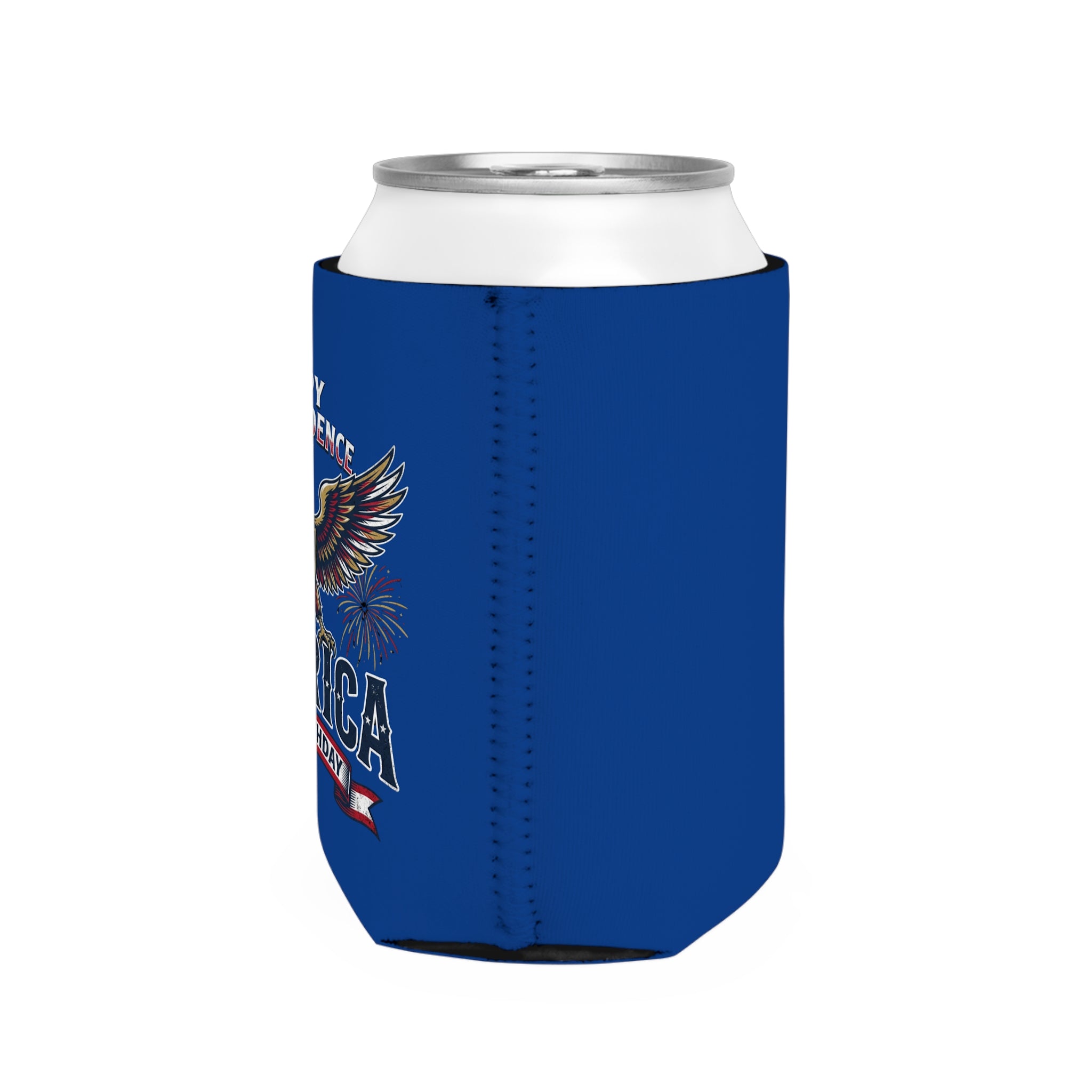 Independence Day America Can Cooler Sleeve - 'Happy Independence Day' 250th Birthday