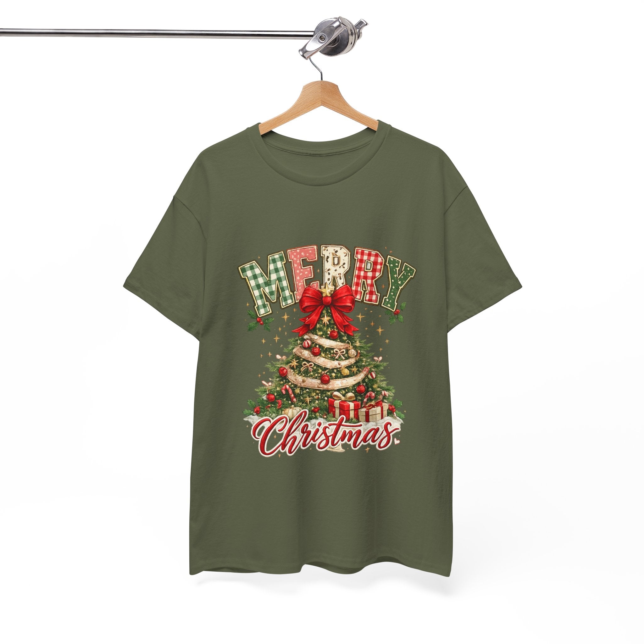 "Merry Christmas" T-Shirts Christmas tree tee