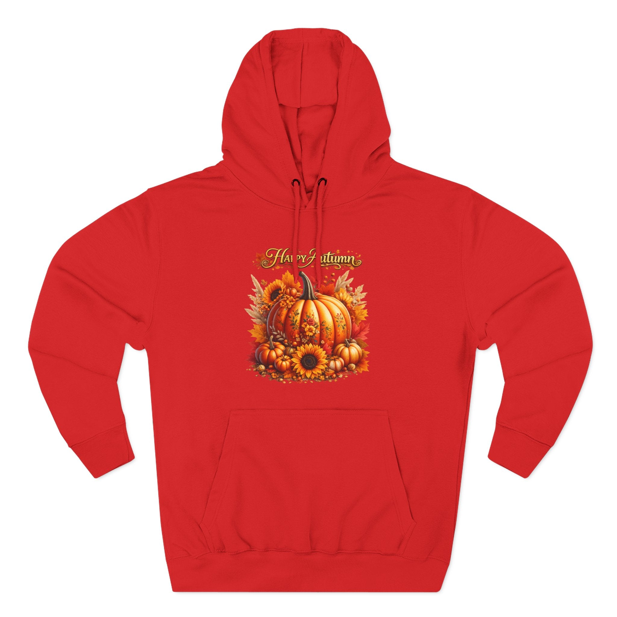 Autumn  - Fall Pumpkin Hoodie - Harvest Sunflower Fall Sweatshirt